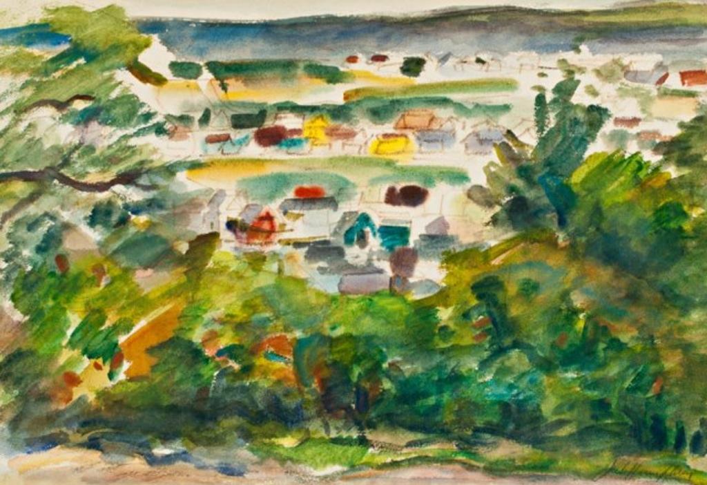 Jack Weldon Humphrey (1901-1967) - View of St. John, N.B