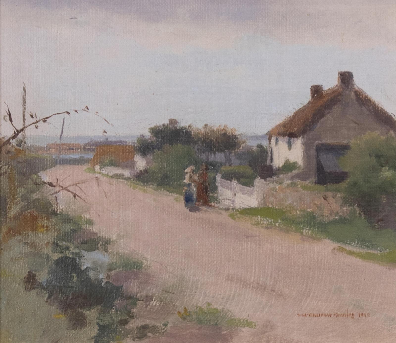 Farquhar Mcgillivray Strachan Stewart Knowles (1859-1932) - Near Marazion, Cornwall; 1912