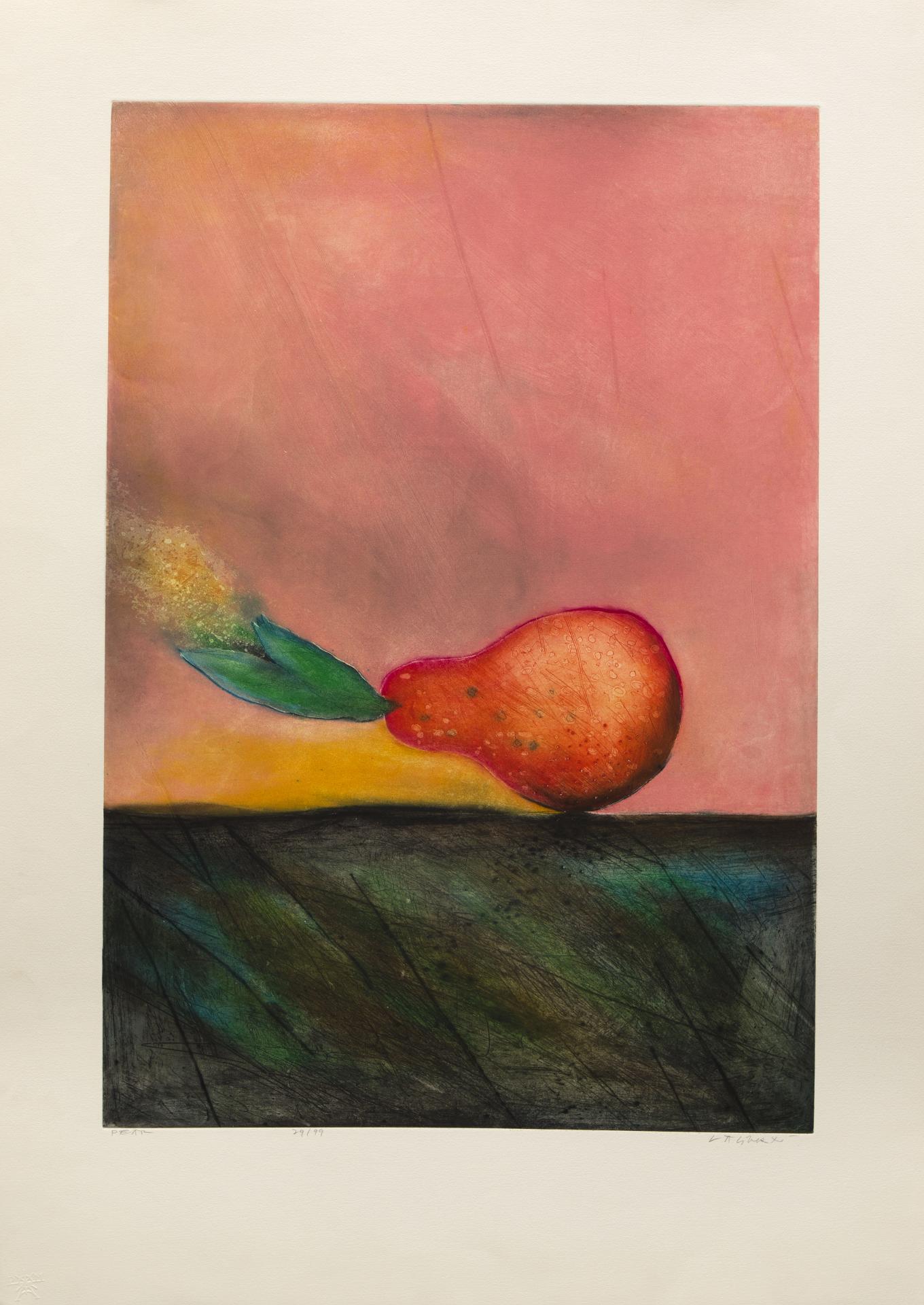 Norman Laliberte (1925-2021) - Pear, c. 1990