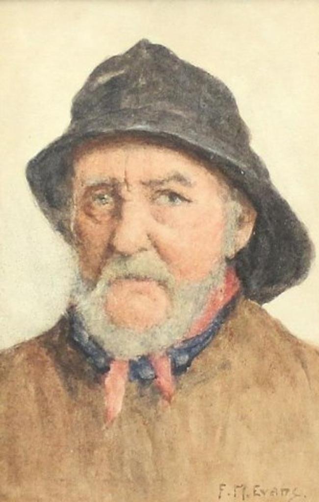 F.M. Evans (1859-1929) - Portrait of a Mariner