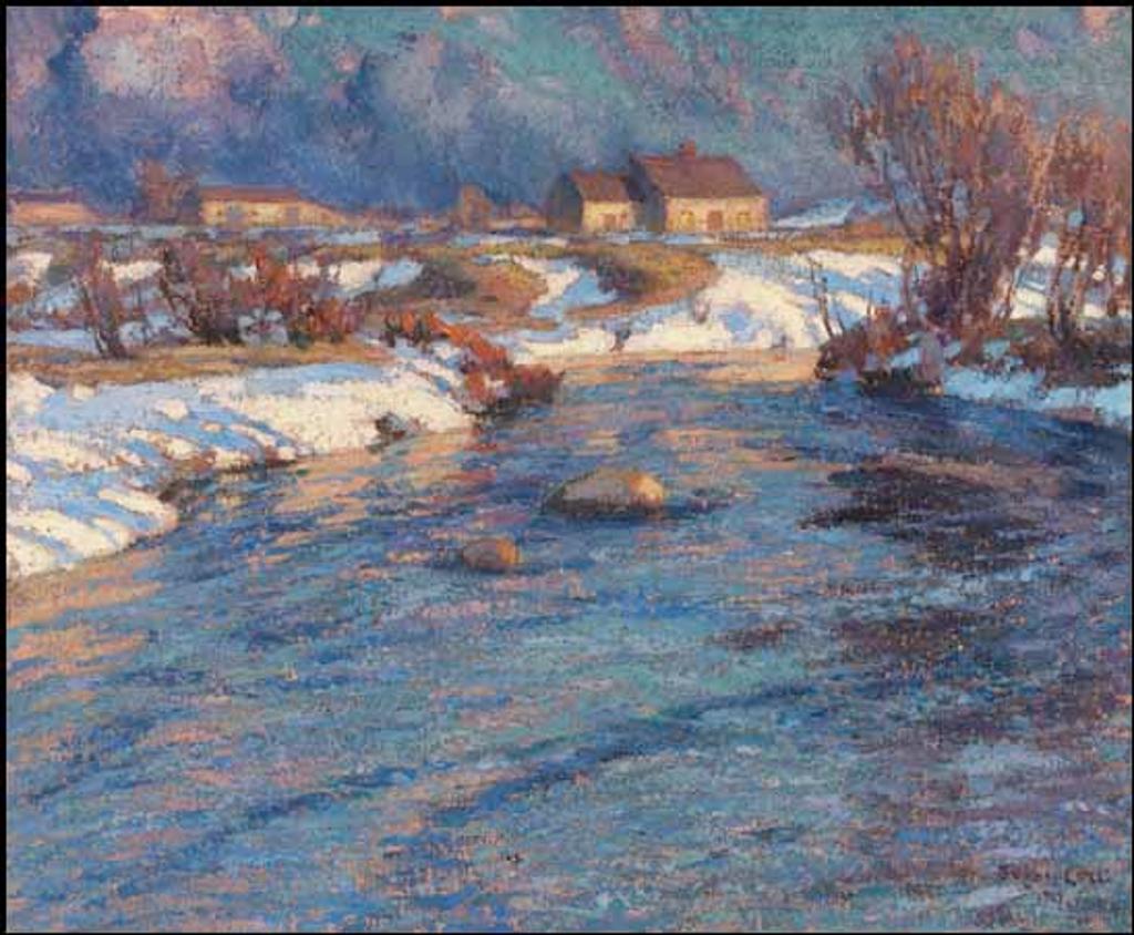 Marc-Aurèle de Foy Suzor-Coté (1869-1937) - Winter Sunglow: Arthabaska