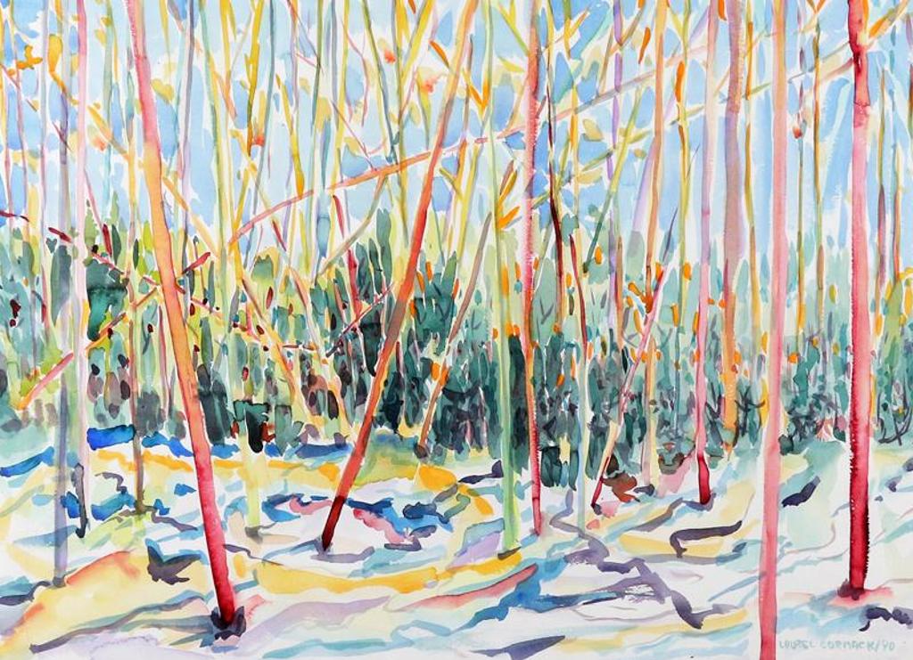 Laurel J.V. Cormack (1935) - A Stand Of Trees; 1990