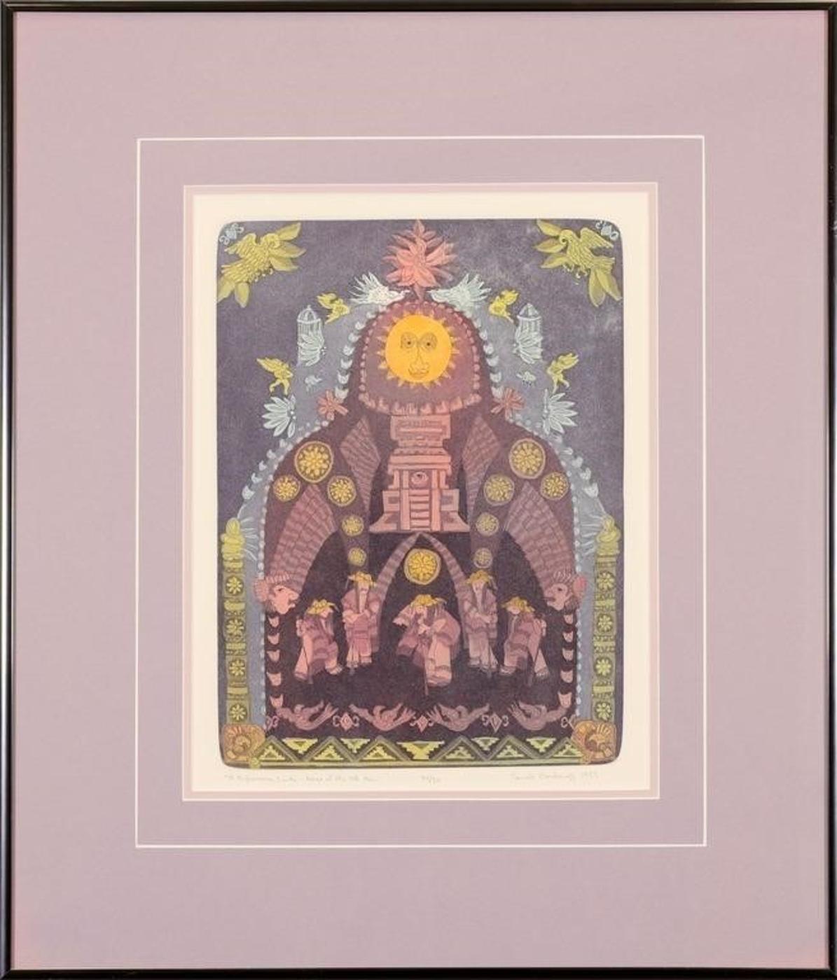 Carole Bondaroff (1952) - A Performance Suite - Dance of the Old Man; 1989; ed. #22/50