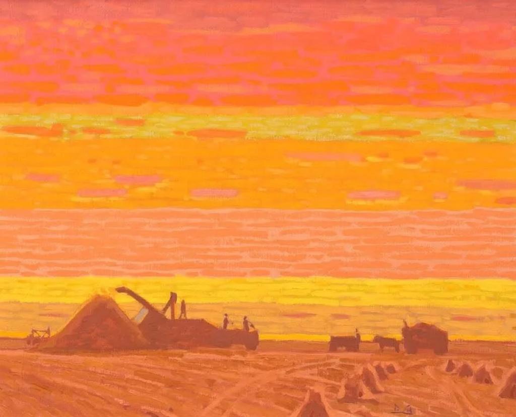 Illingworth Holey (Buck) Kerr (1905-1989) - Harvest Sky - The Forties; 1980