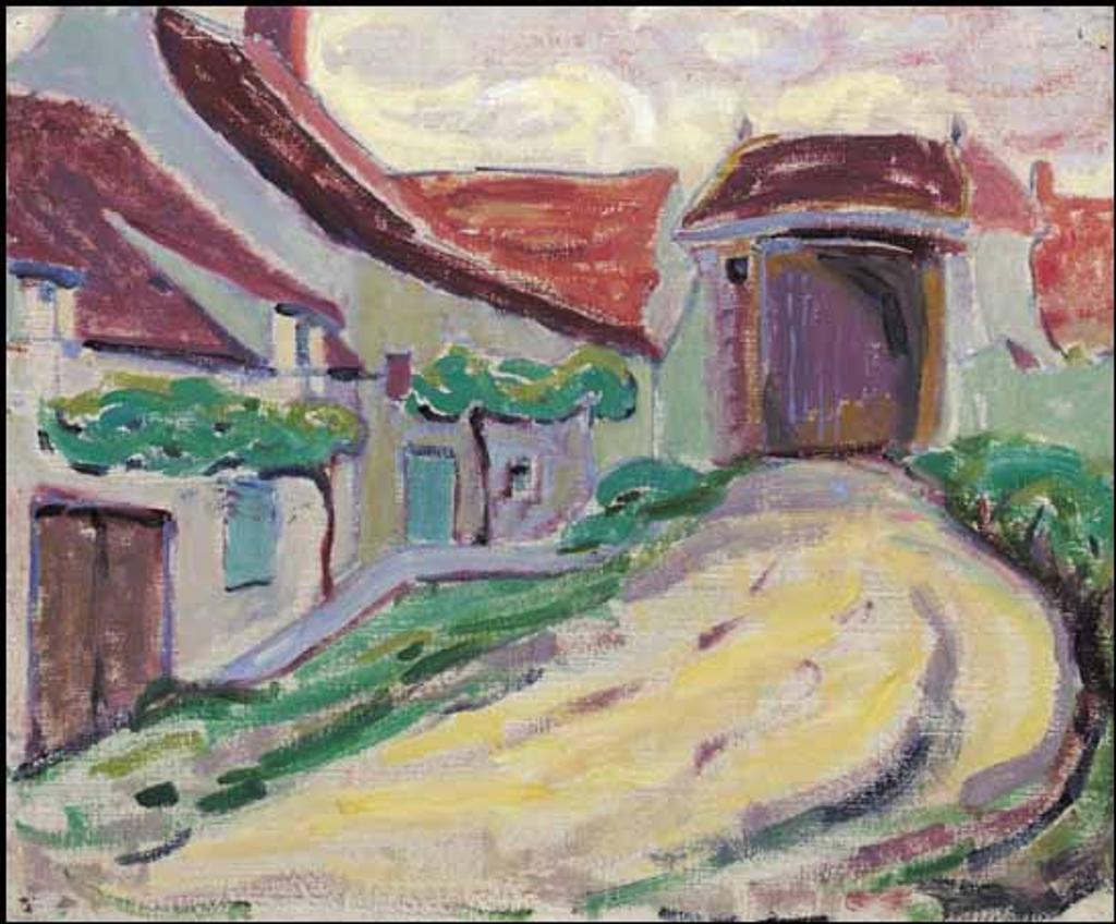 Emily Carr (1871-1945) - Village in Brittany