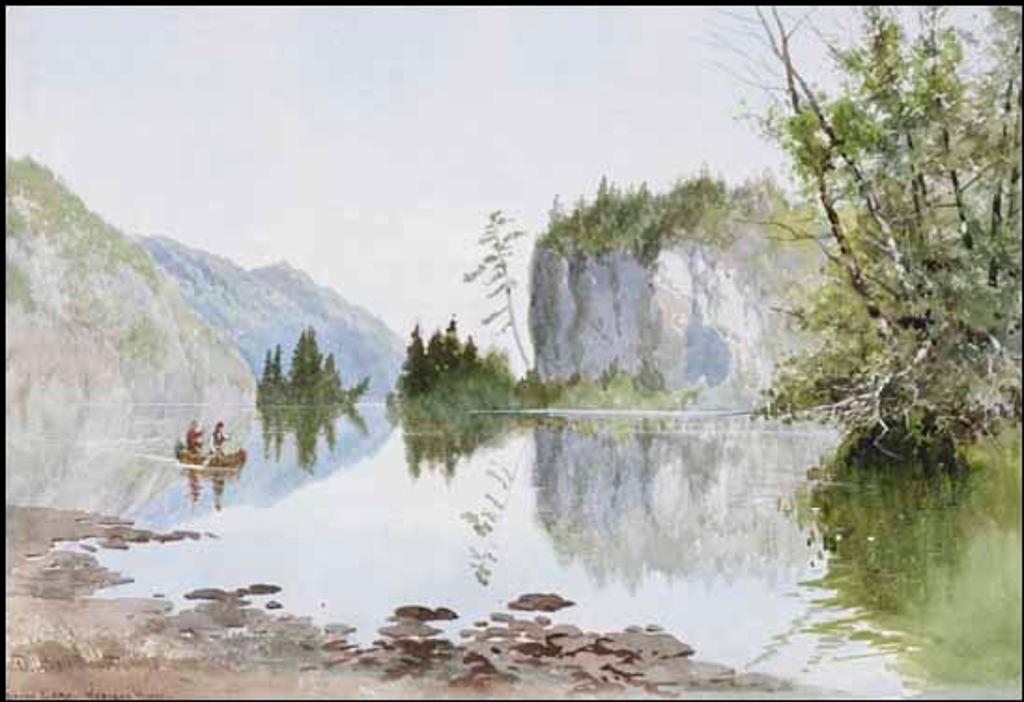 Frederic Martlett Bell-Smith (1846-1923) - Mirror Lake, Nipigon River