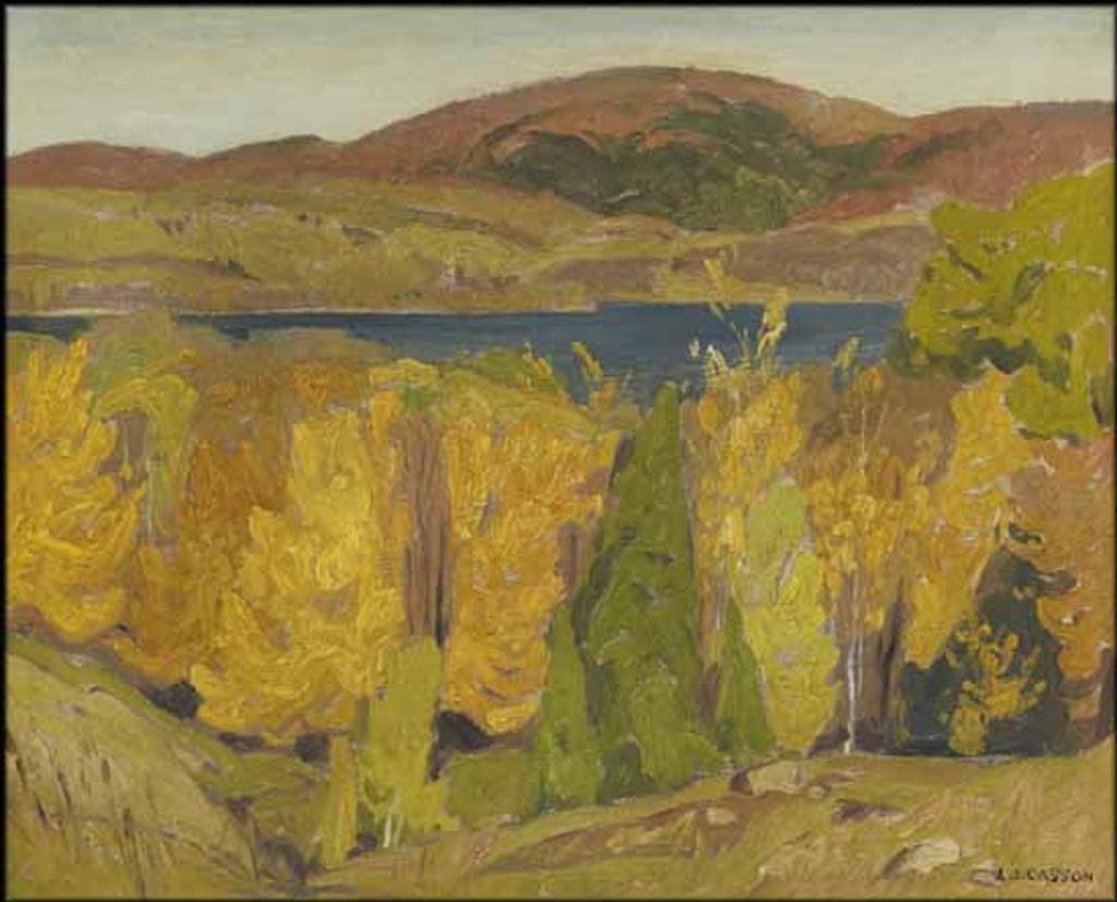 Alfred Joseph (A.J.) Casson (1898-1992) - October Afternoon, Lake Baptiste
