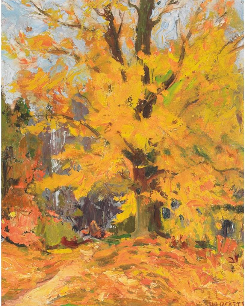 John William (J.W.) Beatty (1869-1941) - Autumn Landscape