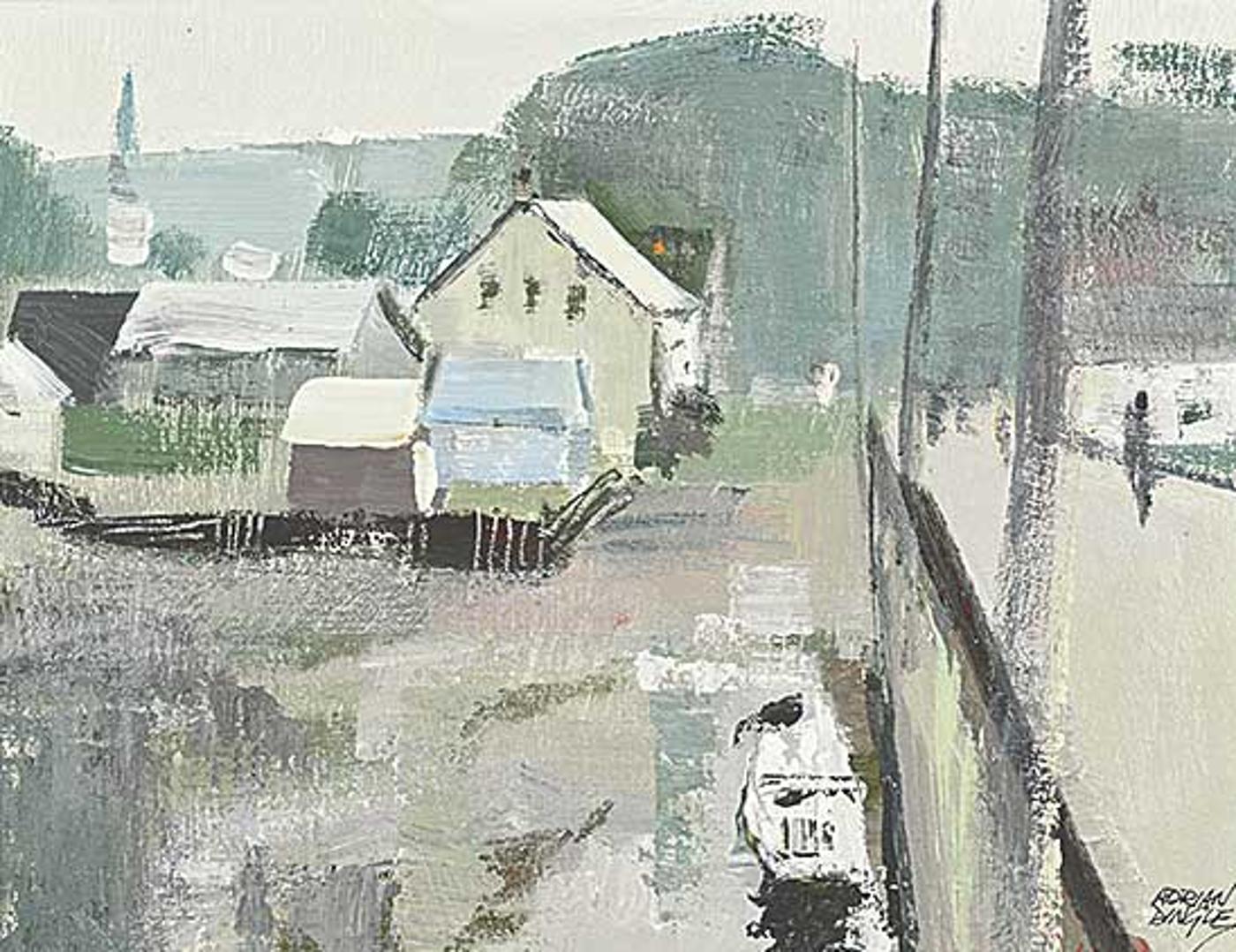 John Adrian Darley Dingle (1911-1974) - From the Pier [St. Andrews by the Sea, N.B.]