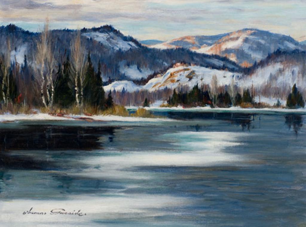 Thomas Hilton Garside (1906-1980) - Winter Landscape