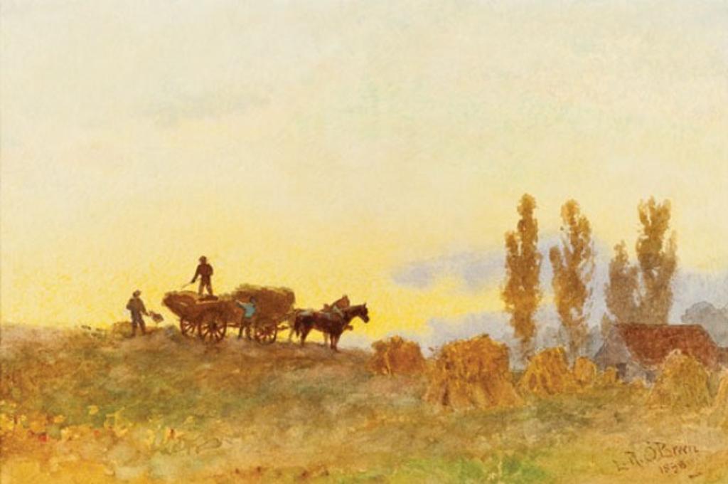 Lucius Richard O'Brien (1832-1899) - Harvest Glow