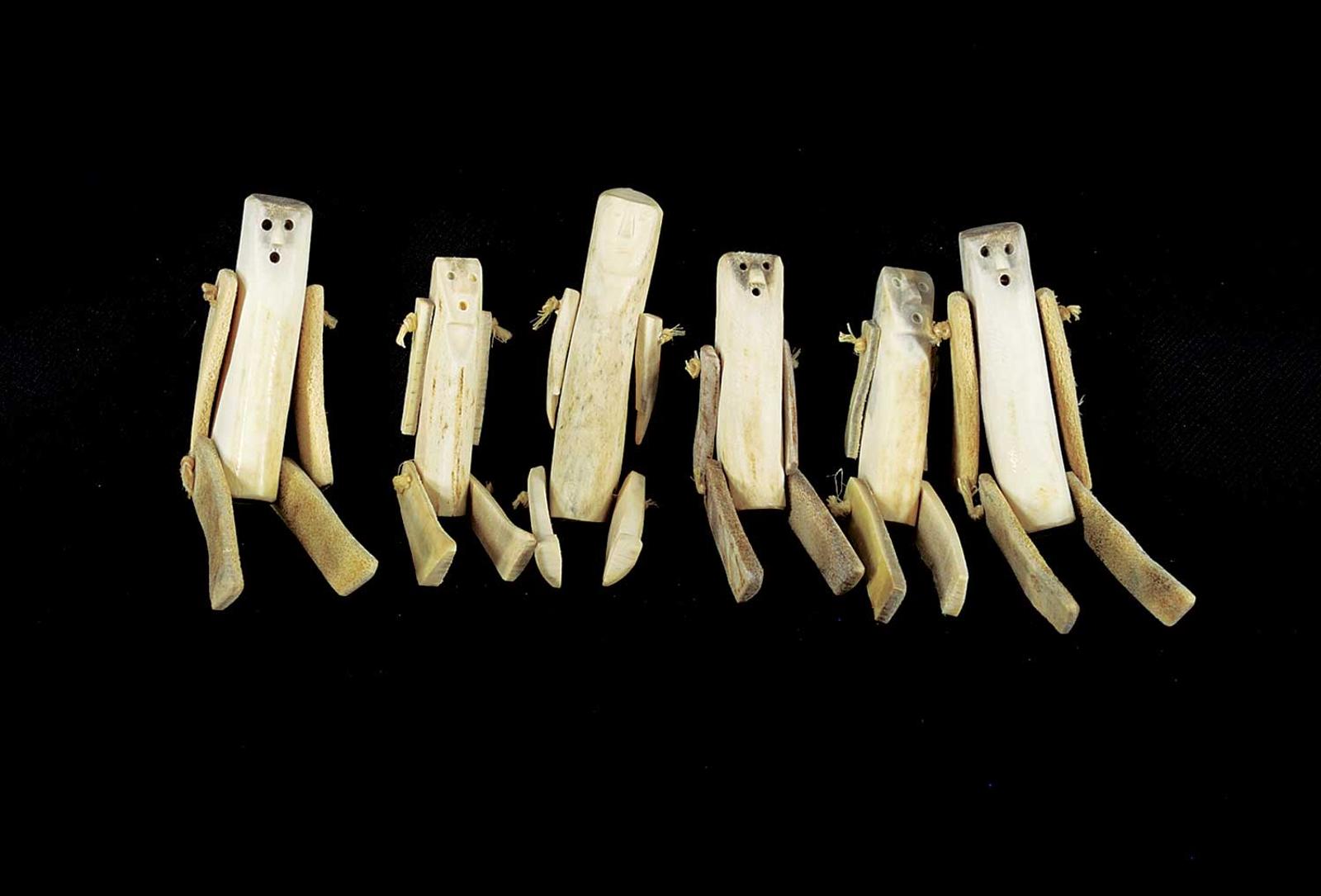 School [Barnabus Arnasungaaq] Inuit - Set of Six Dolls