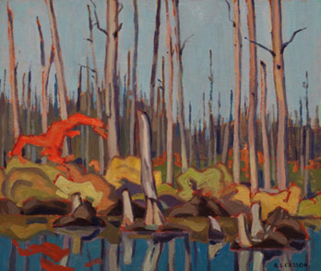 Alfred Joseph (A.J.) Casson (1898-1992) - Swamp, Sawyer Lake