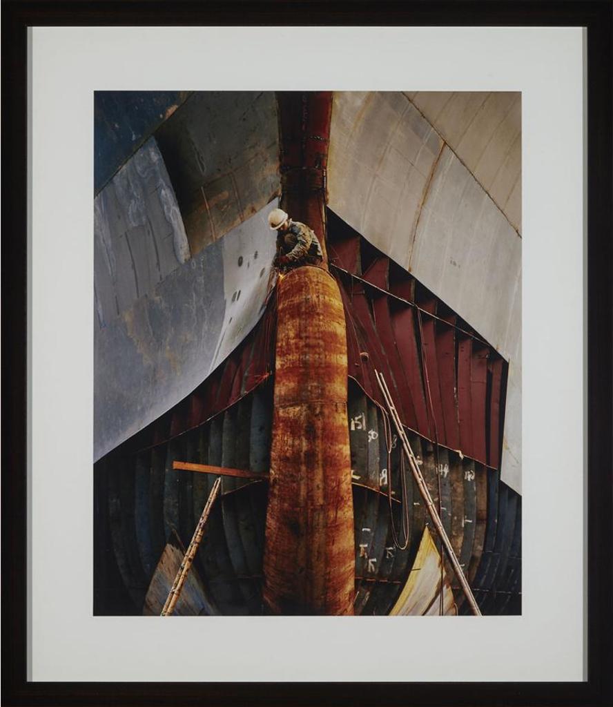 Edward Burtynsky (1955) - Shipyard #18, Qili Port, Zhejiang Province, China, 2005
