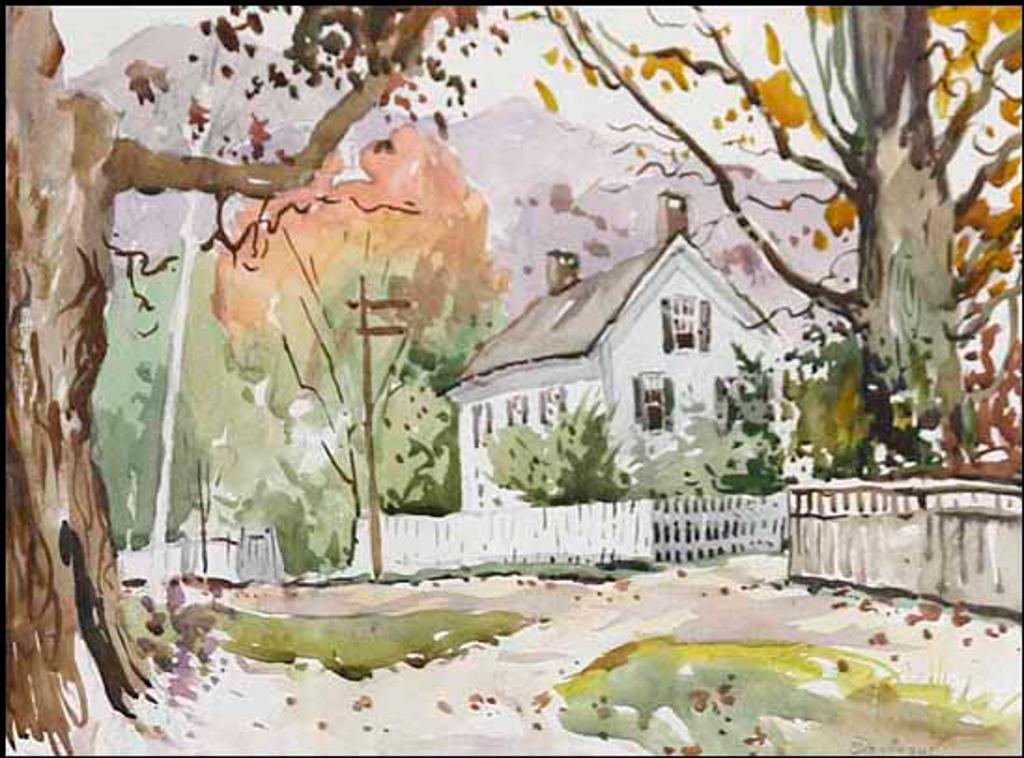 Maurice Domingue (1918-2002) - House in Autumn (00824/2013-290)