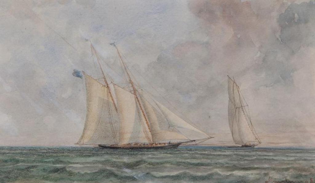 William Armstrong (1822-1914) - Sailing Vessels; 1880