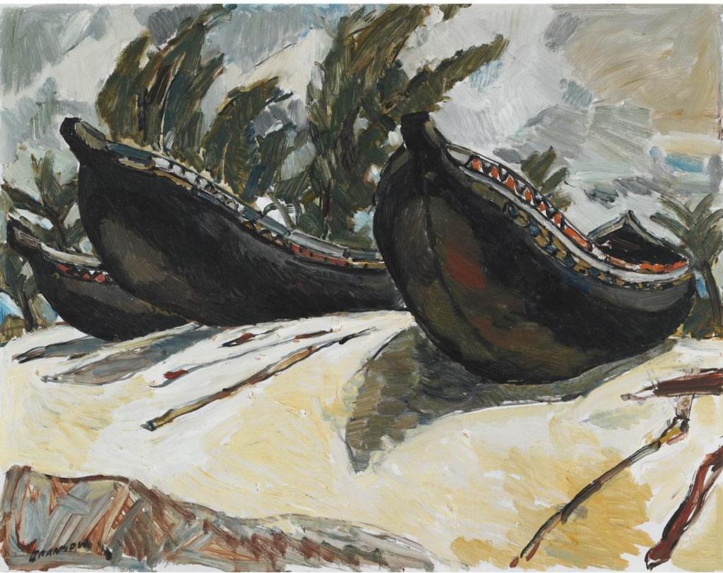 Helmut Gransow (1921-2012) - West African Boats, 1963