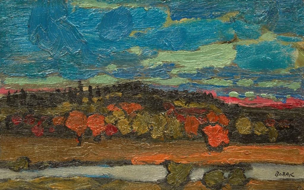 Bruno Joseph Bobak (1923-2012) - Autumn Evening