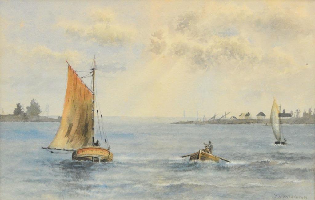 Thomas Harrison (T.H.) Wilkinson (1847-1929) - activity on the water