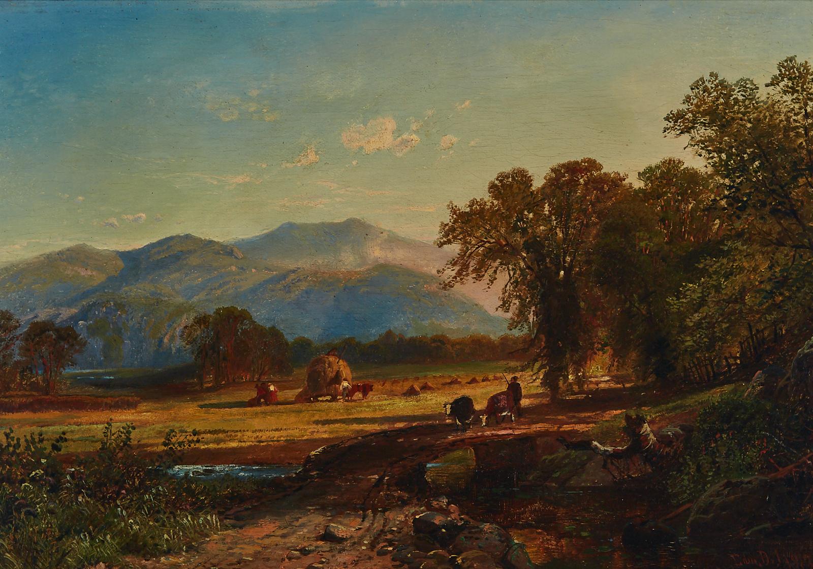 Edmund Darch Lewis (1835-1910) - View Of North Conway, New Hampshire, 1858