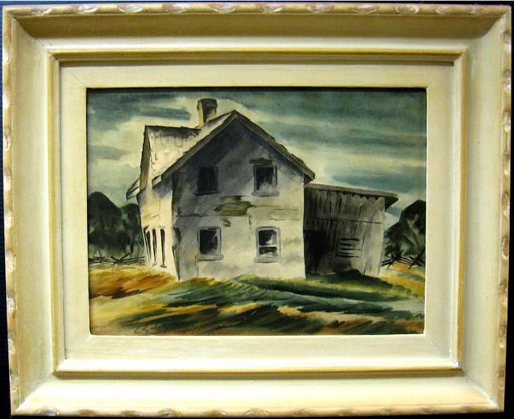 Carl Fellman Schaefer (1903-1995) - Deserted Farm House In Benfinck