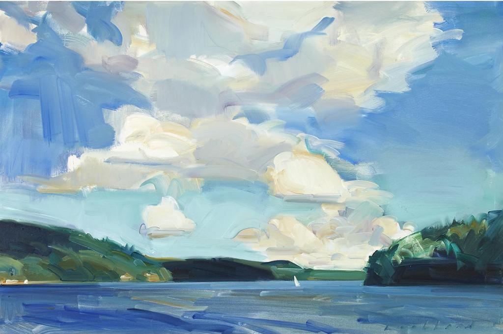 Kenneth Campbell Lochhead (1926-2006) - Special Day, Gatineau River, 1995