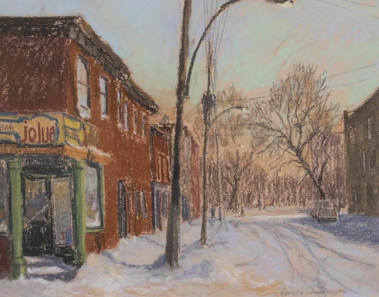 Horace Champagne (1937) - Jolue Snack Bar (Rue De Mentana & Ave. Duluth E.)