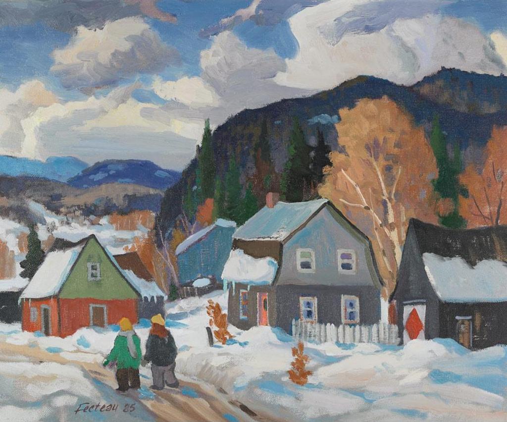 Marcel Fecteau (1927) - Paysage Des Laurentides