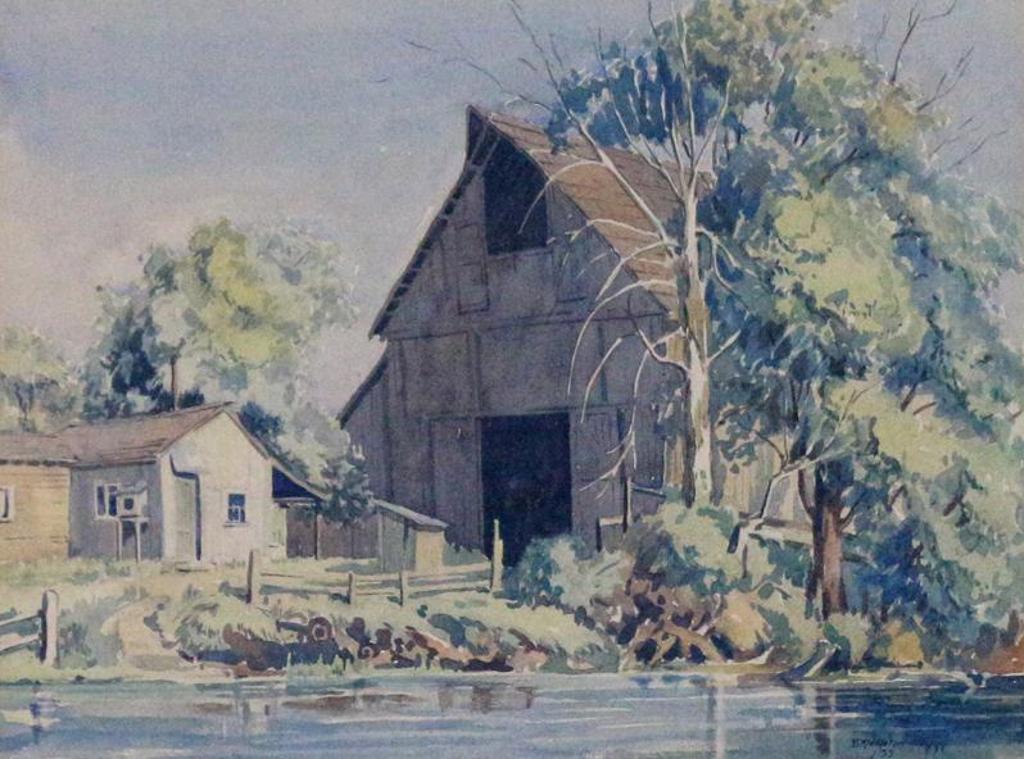 Bernard Middleton (1909-1996) - Farmhouse; 1935