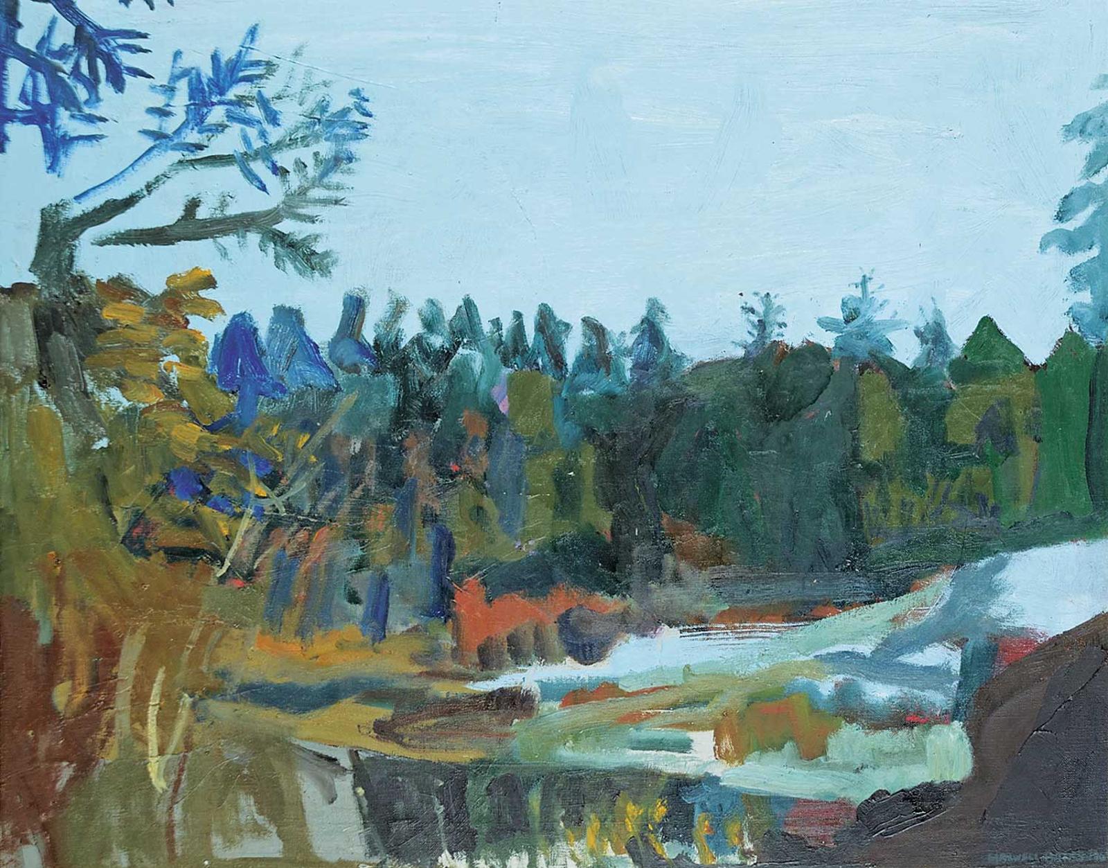Maxwell Bennett Bates (1906-1980) - Landscape near Victoria