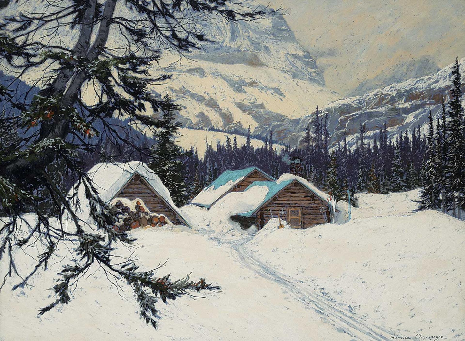 Horace Champagne (1937) - Untitled - Snowed In
