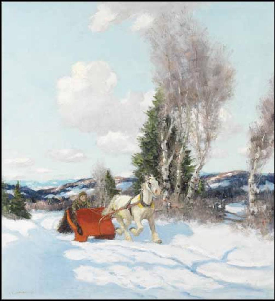 Frederick Simpson Coburn (1871-1960) - Winter, Laurentians