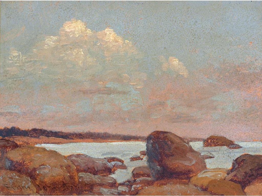 Frank (Franz) Hans Johnston (1888-1949) - Georgian Bay Evening