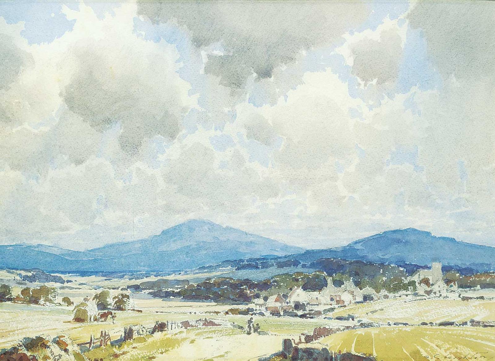Alfred Crocker Leighton (1901-1965) - Untitled - Harvest Time