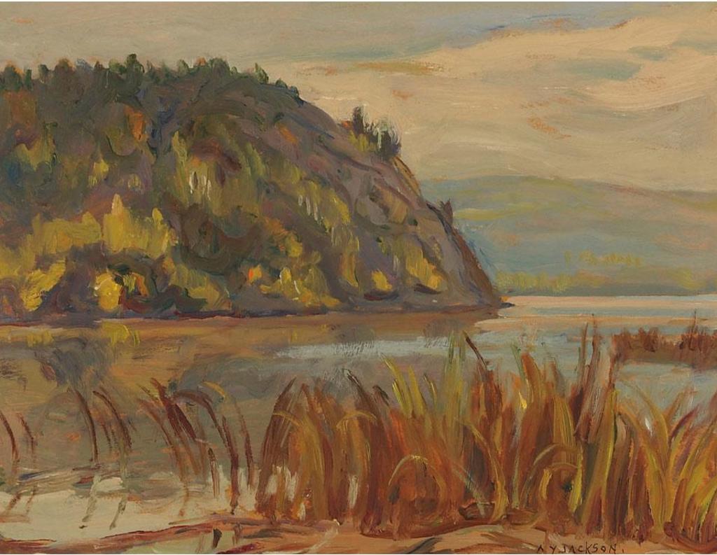 Alexander Young (A. Y.) Jackson (1882-1974) - Lake Clear, Oct. 1962