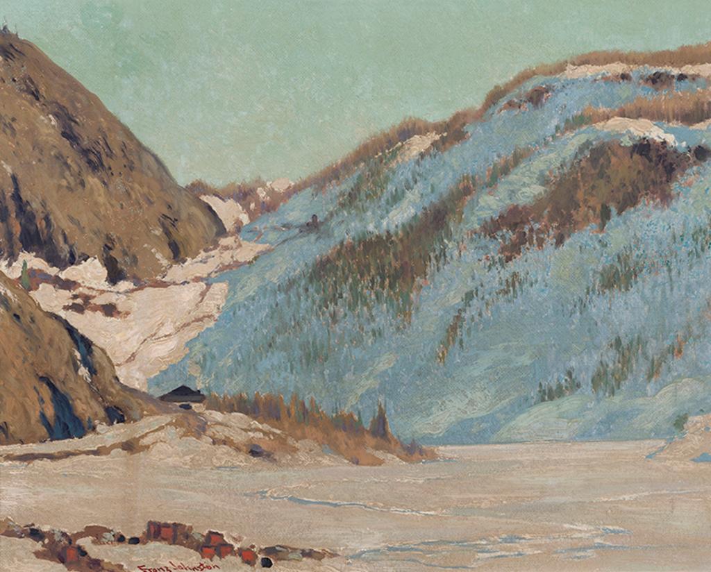 Frank (Franz) Hans Johnston (1888-1949) - Morning in the Gulch at Eldorado Radium Mine on Great Bear Lake in the N.W.T.