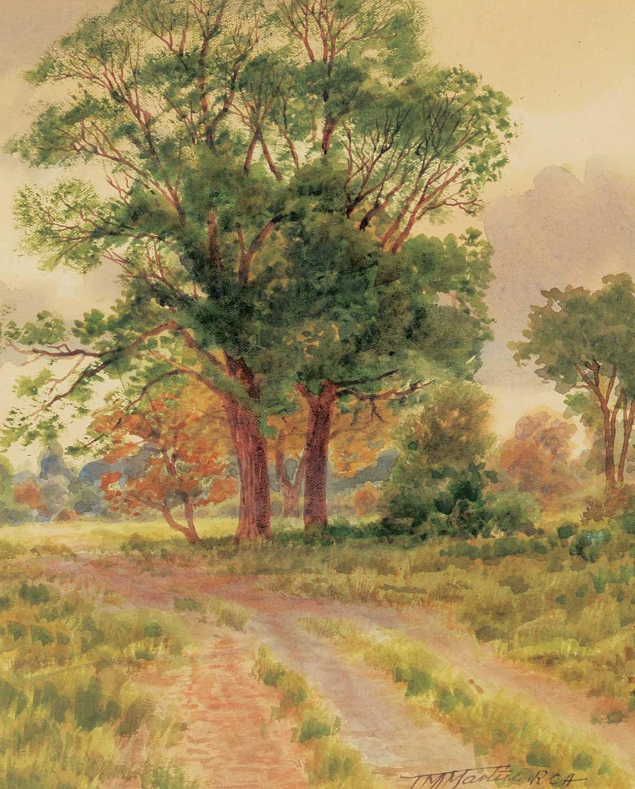 Thomas Mower Martin (1838-1934) - Two Trees
