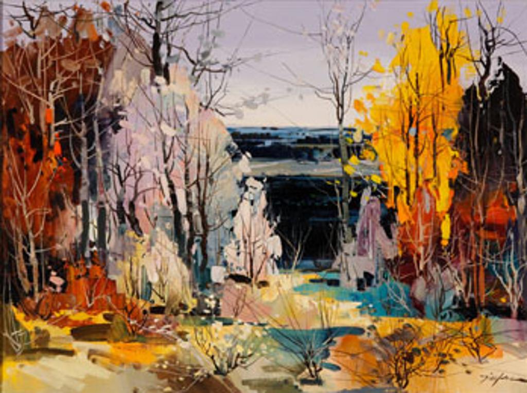 Tin Yan Chan (1942) - Untitled Landscape (03959)