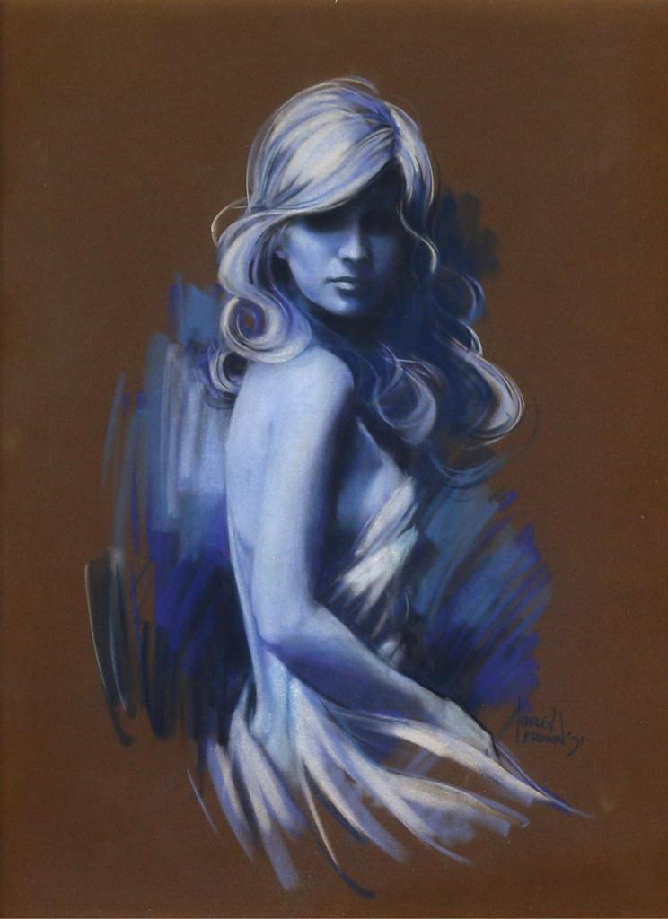 Harley W. Brown (1939) - Blue Nude; 1971