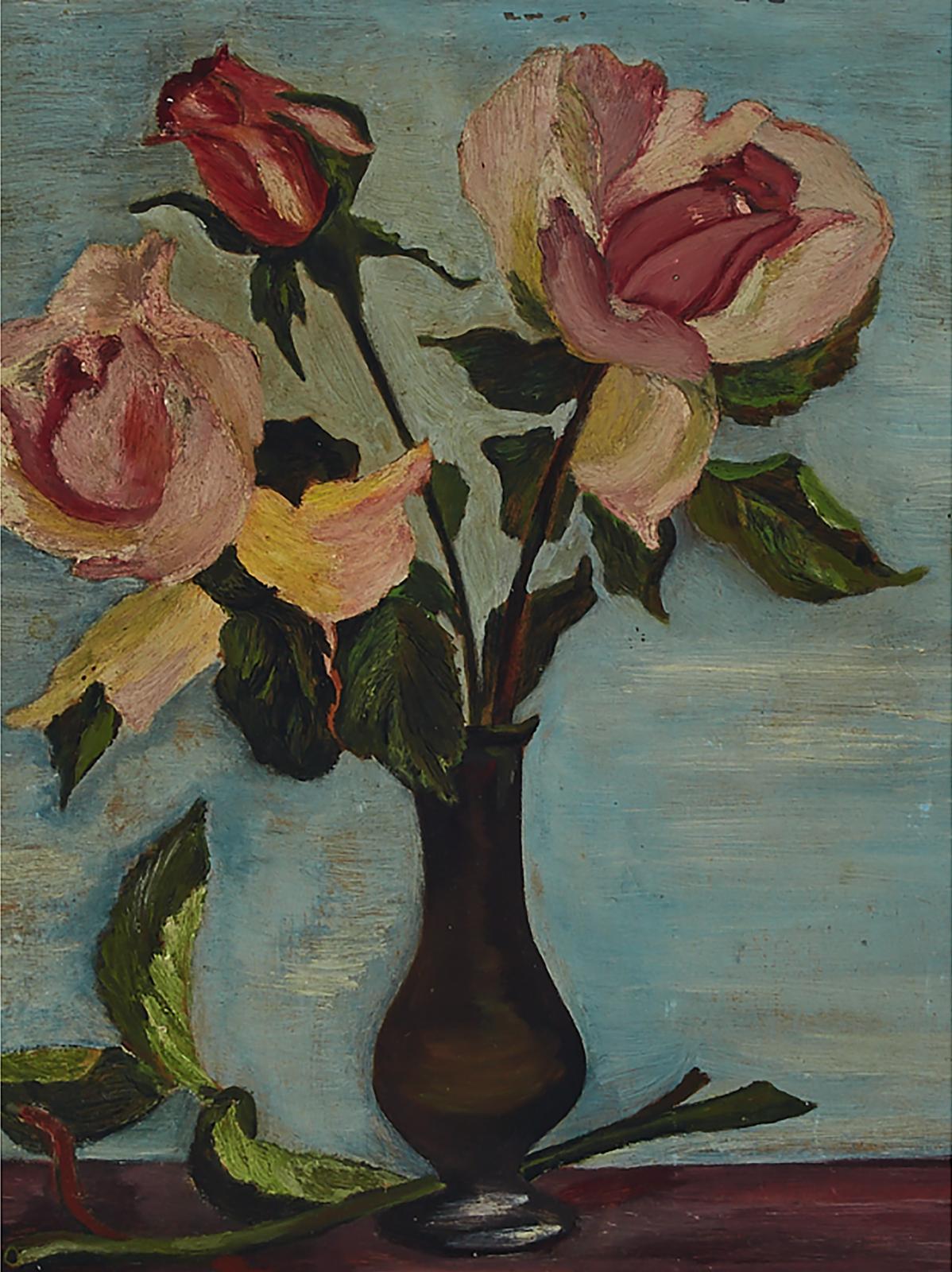 Manuel Ortiz de Zárate (1886-1946) - Vase De Fleurs, Circa 1932