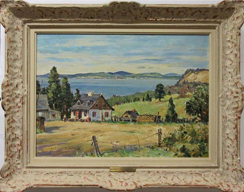 Thomas Hilton Garside (1906-1980) - Old Farmstead Near Bic - Gaspe, Que.