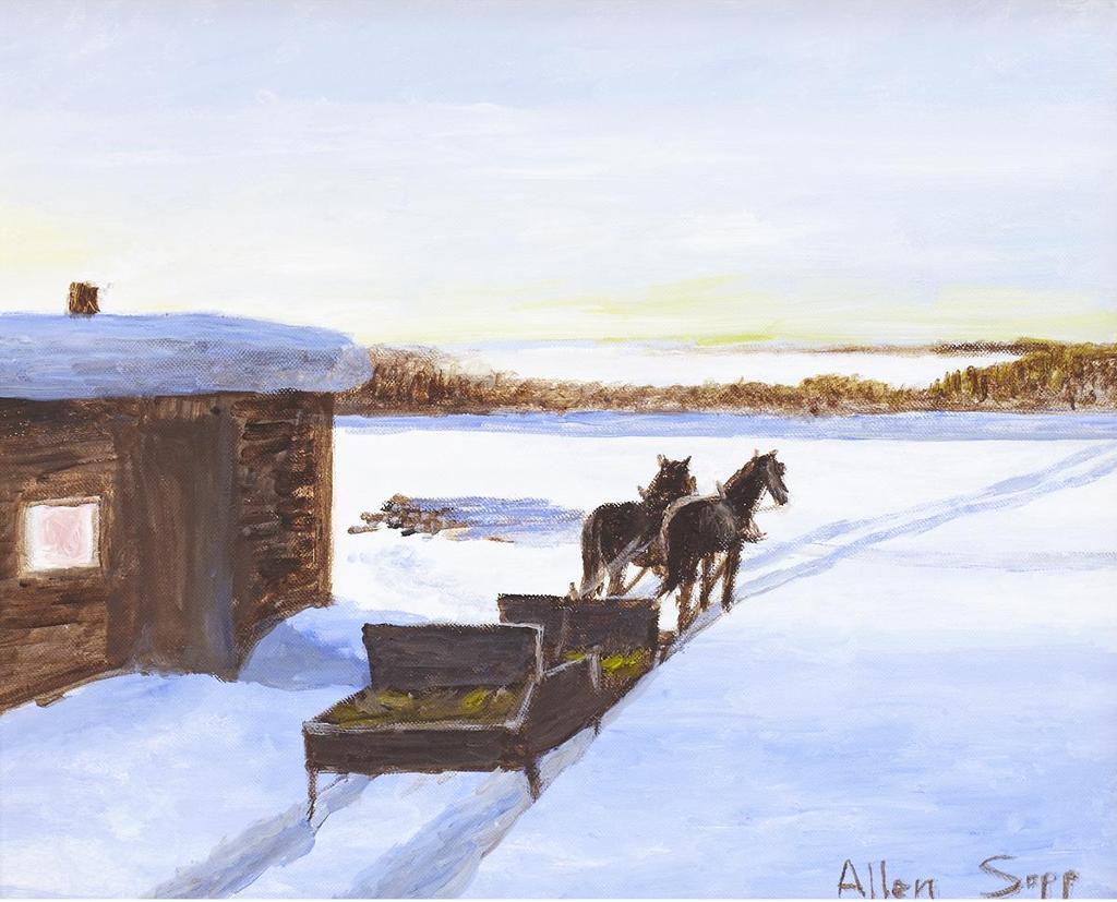 Allen Fredrick Sapp (1929-2015) - Getting Ready To Go Somewhere