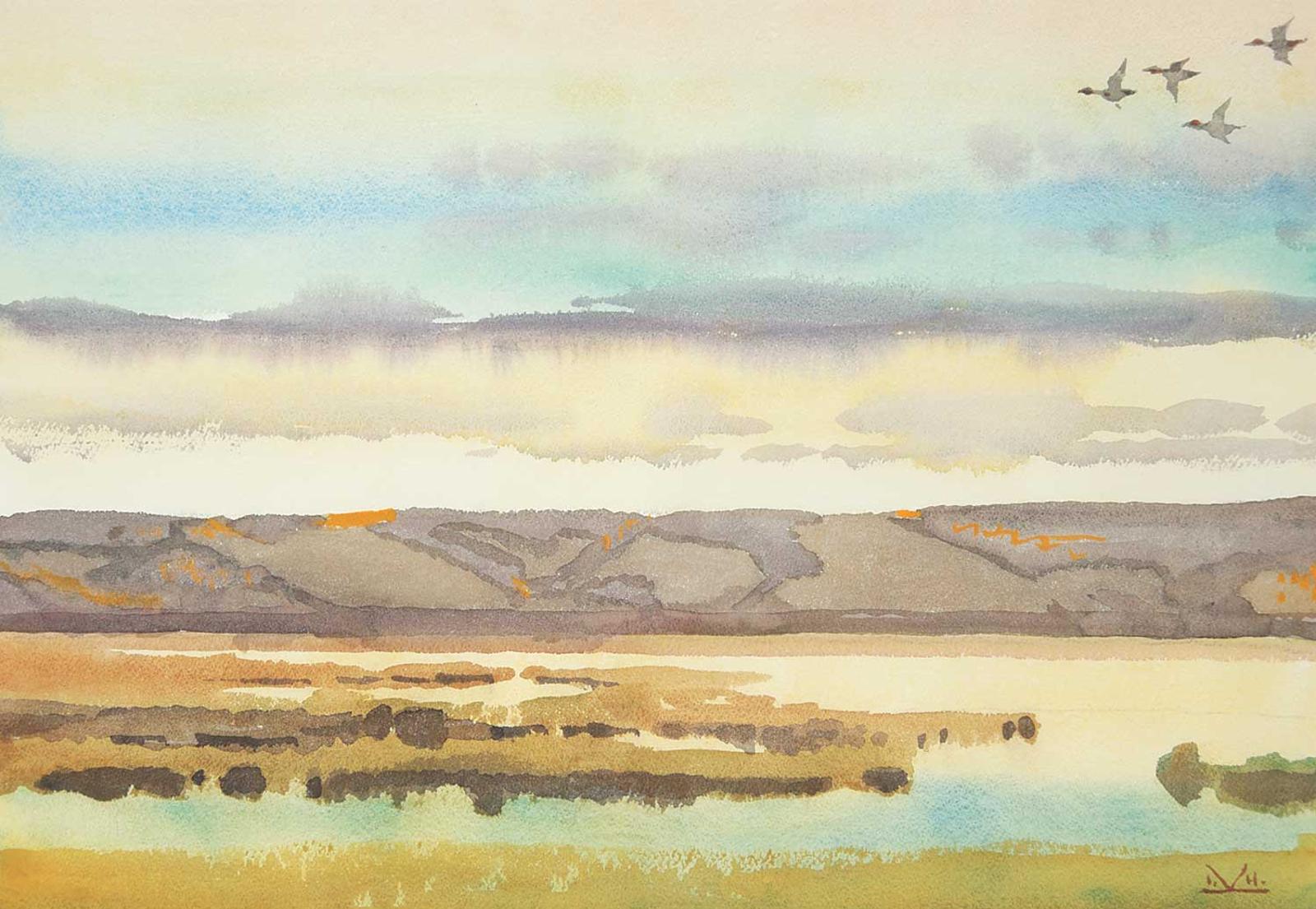 Illingworth Holey (Buck) Kerr (1905-1989) - Marsh, Last Mountain Lake [Saskatchewan]