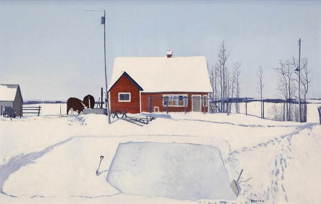 Peter Shostak (1943) - How Long Will It Take To Clean The Snow…; 1981