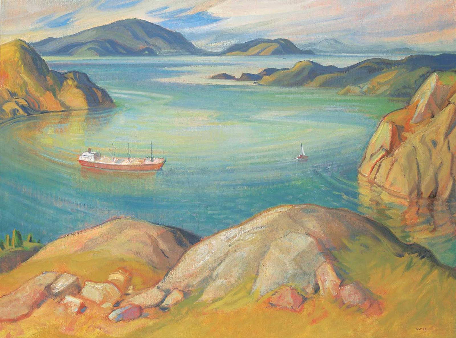 Henry George Glyde (1906-1998) - Plumper Sound - Gulf Islands, B.C.