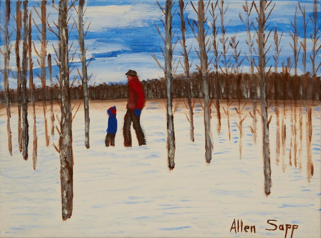Allen Fredrick Sapp (1929-2015) - Walk in the Woods