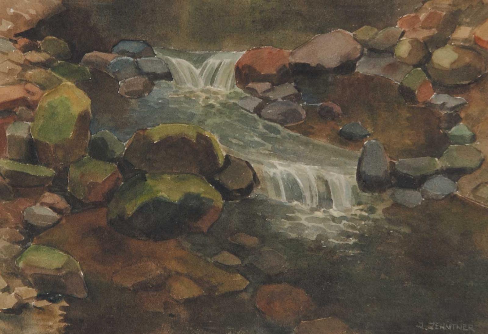 Albert Zehntner - Untitled - Gentle Waterfalls