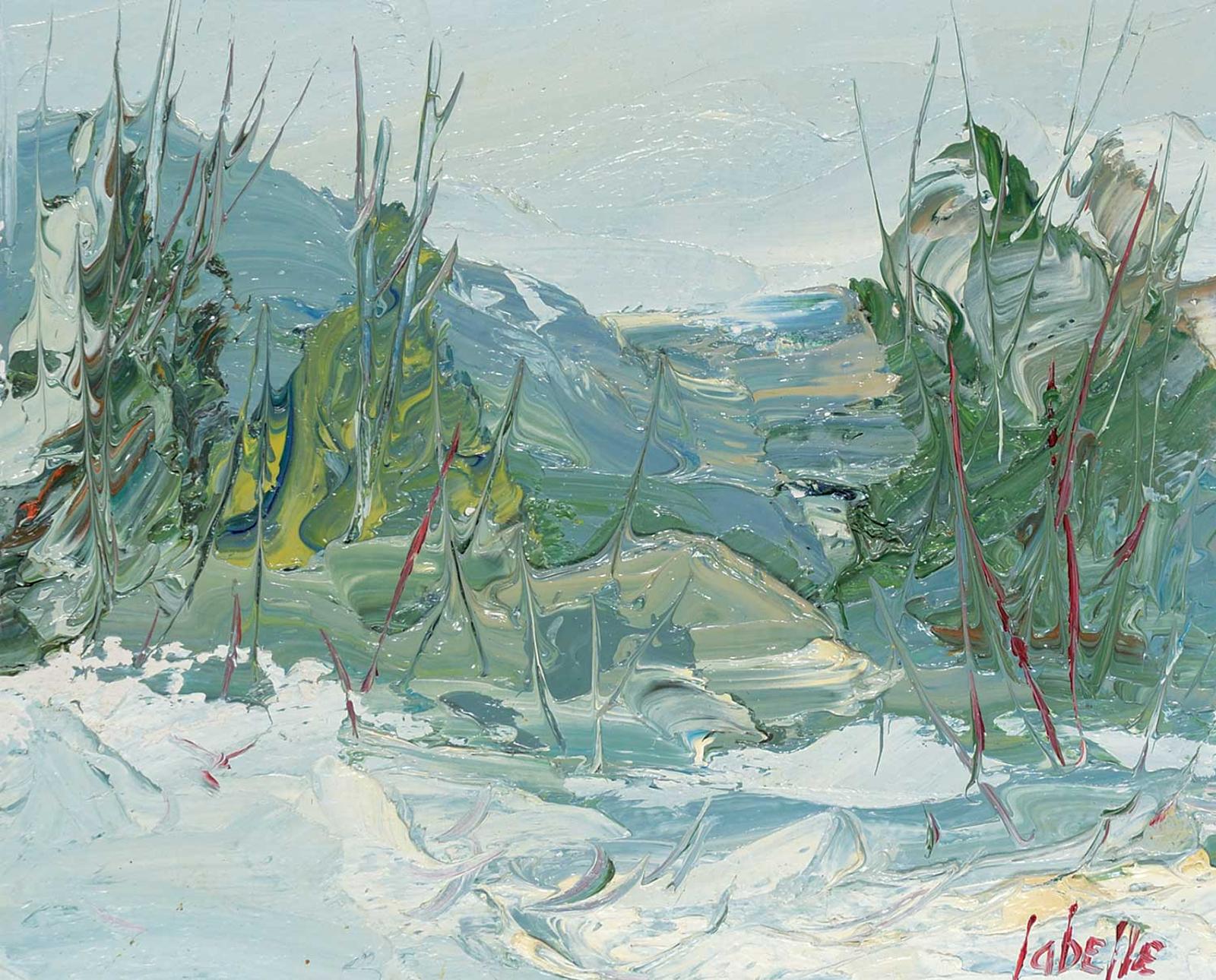 Fernand Labelle (1934-2012) - Untitled - Winter Landscape
