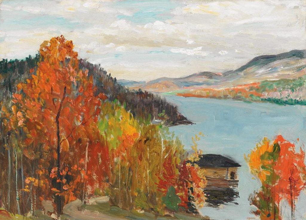 Maurice Galbraith Cullen (1866-1934) - Lac Tremblant, Autumn, 1934