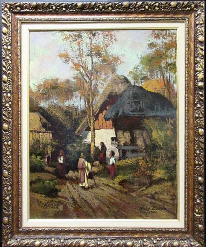 Zsolt Nagy (1937) - A Village Chat